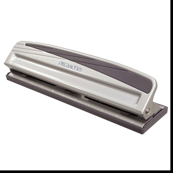 PERFORADORA 3 ORIF. MET. PEGASO 303 AZOR PLATA 10H.E520